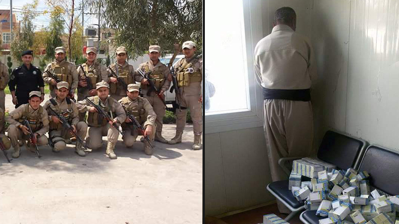 الشرطة تعتقل شخصا بحوزته آلاف الحبوب المخدرة باربيل